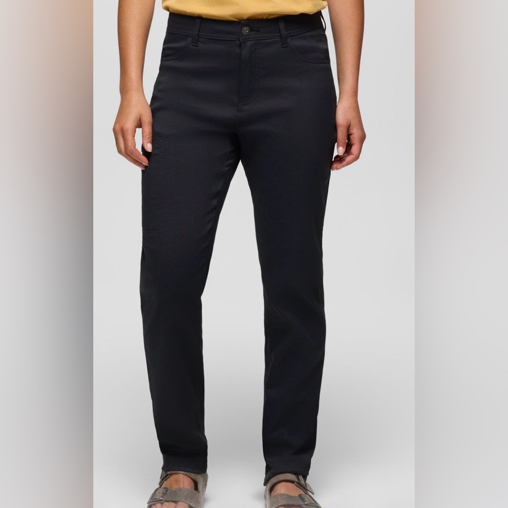 Prana Stretch Zion Halle Mid Rise Straight Leg Pants Sz. 12 NWT